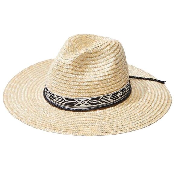 Geo-Trim Straw Panama Hat - Picture 1 of 10